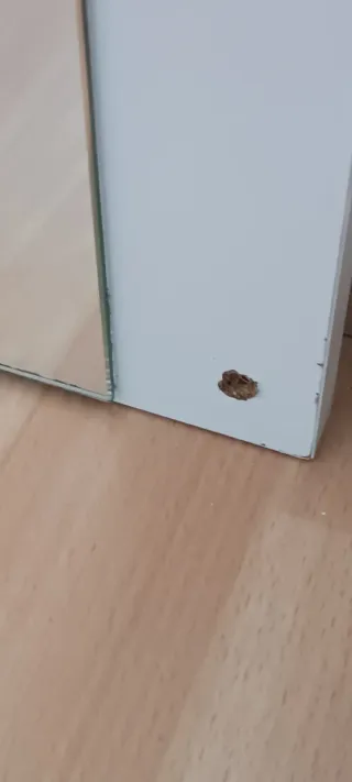 Espejo de pared madera y cristal