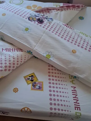 Funda Nórdica Reversible Minnie y Daisy 105cm
