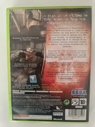 Condemned Xbox 360 SEGA