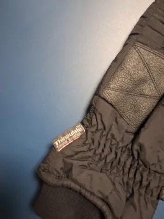 Guantes de esquí negros Mito hombre