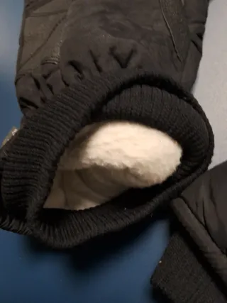 Guantes de esquí negros Mito hombre