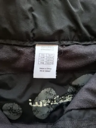 Pantalón de esquí Wedze negro