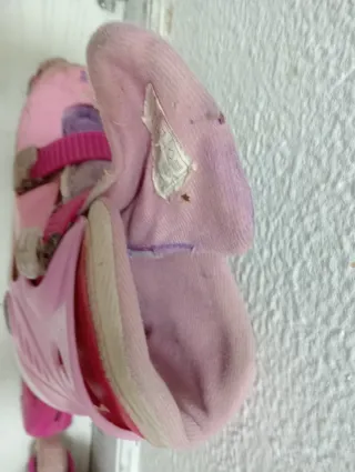 Patines en línea rosas para niña