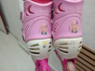 Patines en línea rosas para niña