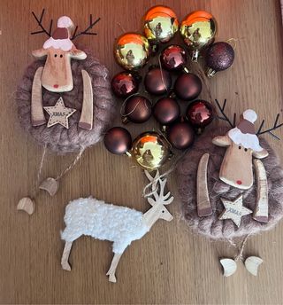 Árbol de Navidad 150cm con adornos