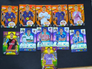 Lote cromos LaLiga Adrenalyn 2025-26. CON CÓDIGOS