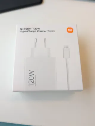 Cargador Xiaomi 120W HyperCharge + Cable USB-C