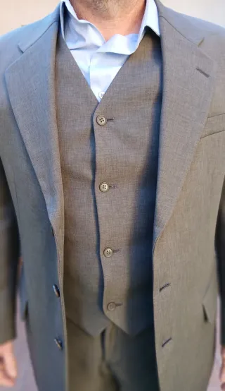 Traje de hombre, 3 piezas