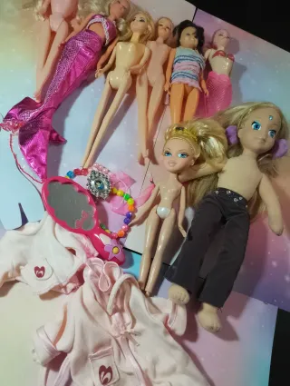 Lotto bambole vintage con Bratz Cloe