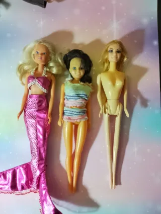 Lotto bambole vintage con Bratz Cloe