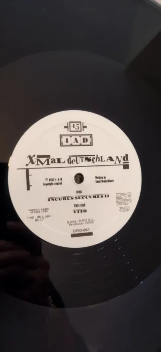 Vinilo Xmal Deutschland - Incubus Succubus II