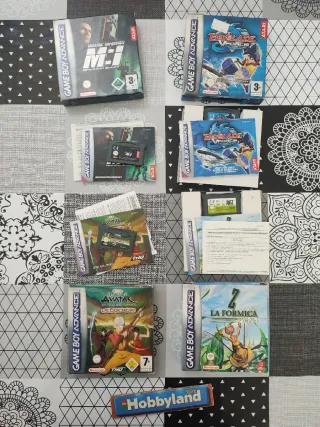 Lote 4 giochi Game Boy Advance