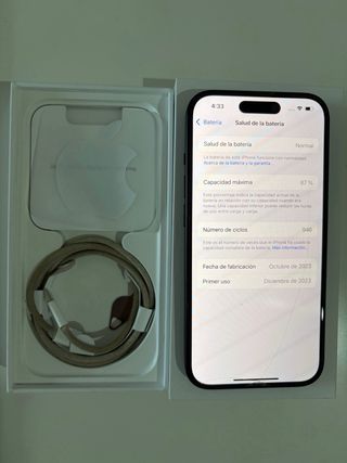 iPhone 15 256GB Negro + Funda