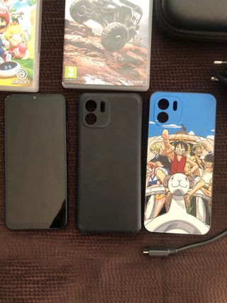 Móvil redmi A2 dos juegos Switch y 2 fundas