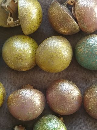 12 pares de pendientes antiguos