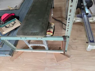 Banco de pesas multifuncional