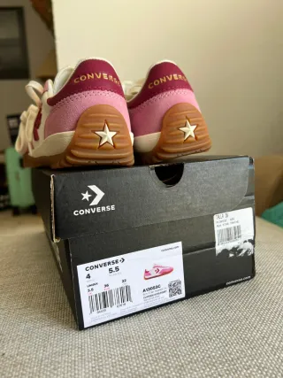 Zapatillas Converse Run Star Trainer Rosa/Blanco