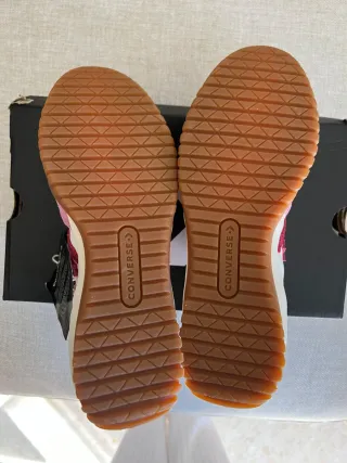 Zapatillas Converse Run Star Trainer Rosa/Blanco