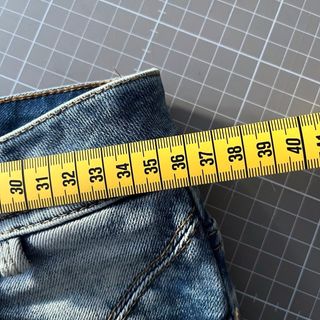 Minifalda vaquera azul cintura baja, LTB – talla S