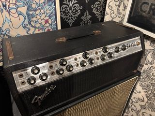 Amplificador Fender PA 135 Silverface Años 70