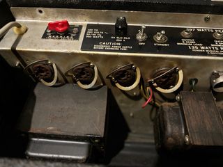 Amplificador Fender PA 135 Silverface Años 70