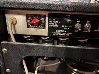 Amplificador Fender PA 135 Silverface Años 70