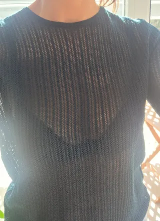 Jersey Uniqlo Malla Verde Talla M