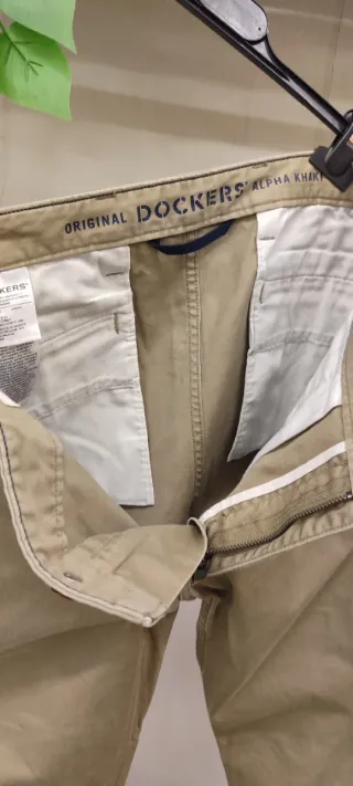 Pantalón Dockers Beige Talla W33 L34