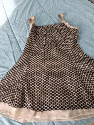 Blusa Carlopik Beige y Marrón