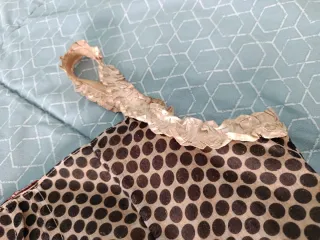 Blusa Carlopik Beige y Marrón