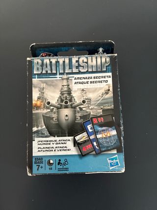 Juego de cartas Battleship Hasbro