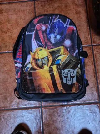 Mochila infantil Transformers