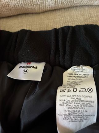 Pantalón esquí niña Tijuana Talla 14