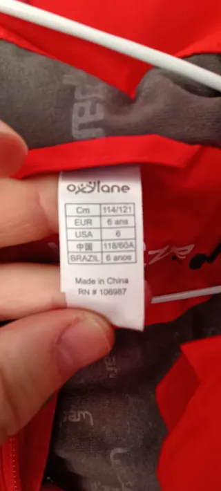 Mono de esquí para niño Talla 6