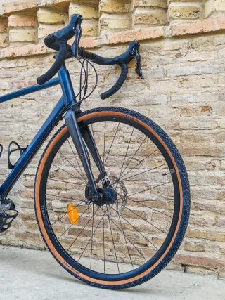 Bicicleta Gravel Triban RC520 Azul
