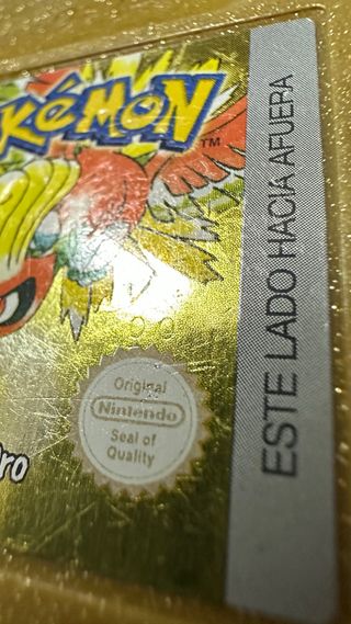 Pokemon Oro ORIGINAL GameBoy