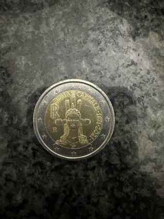 Moneta 2 Euro Roma Capitale 1971-2021