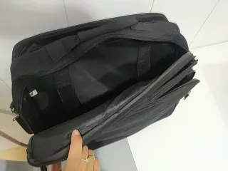 Maletín Portadocumentos Negro para Ordenador