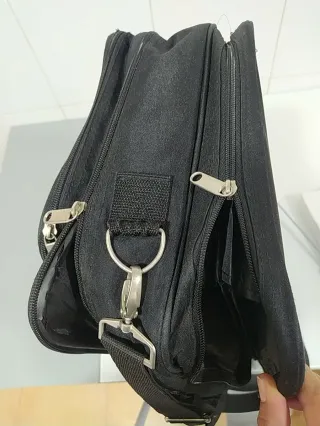 Maletín Portadocumentos Negro para Ordenador