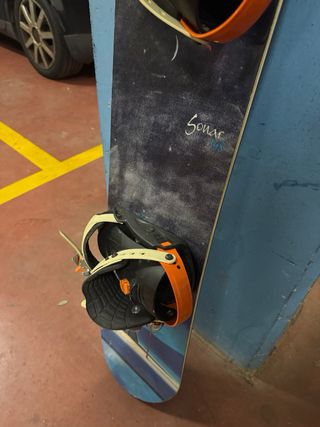 Tabla Snow Rossignol Niño con fijaciones