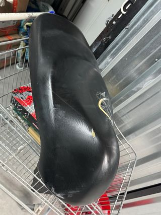 Asiento Moto Kimco hay que forrarlo otra vez