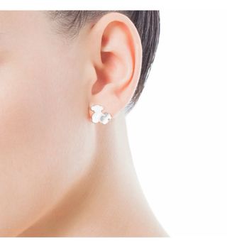 Pendientes Oso Plata - TOUS