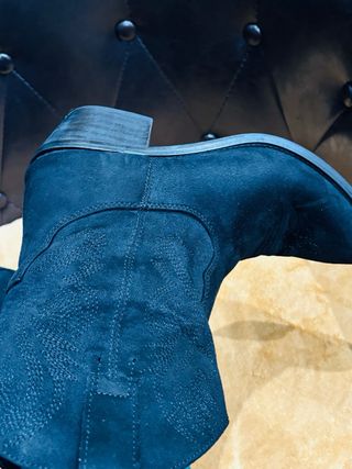 Botines Cowboy Negros