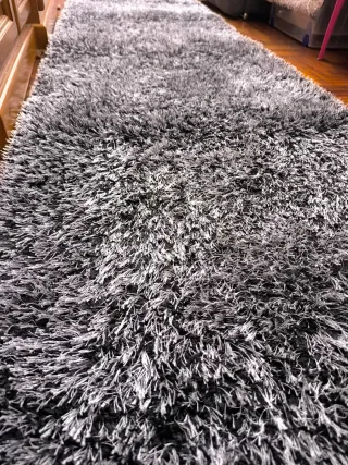 Alfombra Shaggy 0,8x4m nueva