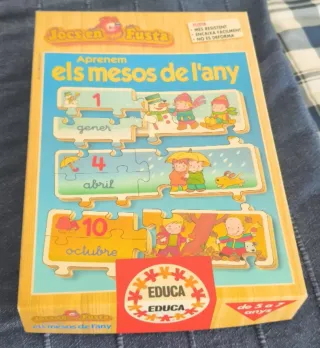 Puzzle Jocs en Fusta Mesos de l'any