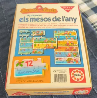 Puzzle Jocs en Fusta Mesos de l'any