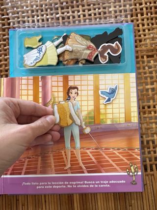 Princesas. Vísteme con imanes: Libro magnético