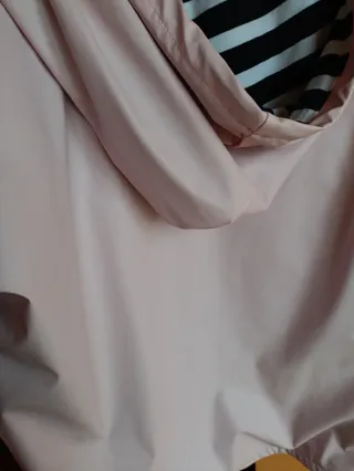 Chubasquero/parka rosa mujer