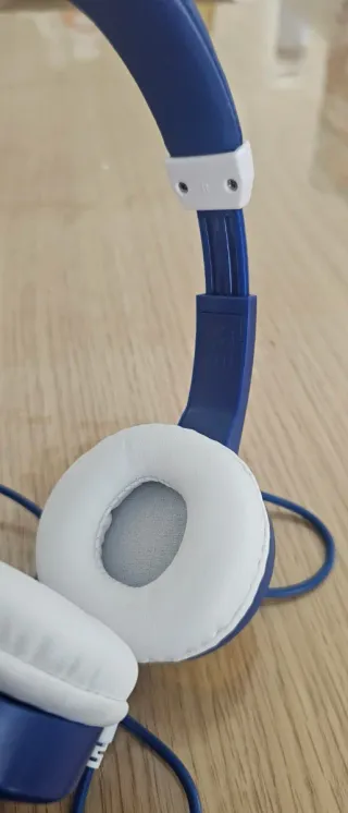 Auriculares Infantiles Sonic Azules y Blancos