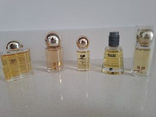 Pack 5 Mini Perfumes Courreges Colección